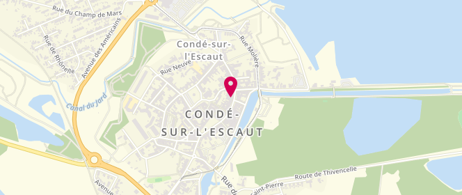 Plan de Assya Boutique, 33 Rue Gambetta, 59163 Condé-sur-l'Escaut