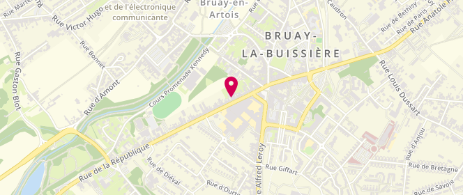Plan de Aux Arcades, 164 Rue de la République, 62700 Bruay-la-Buissière