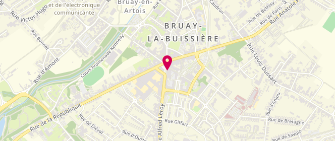 Plan de Zeeman Bruay la Buissiere Rue Alfred Leroy, 9 Rue Alfred Leroy, 62700 Bruay-la-Buissière
