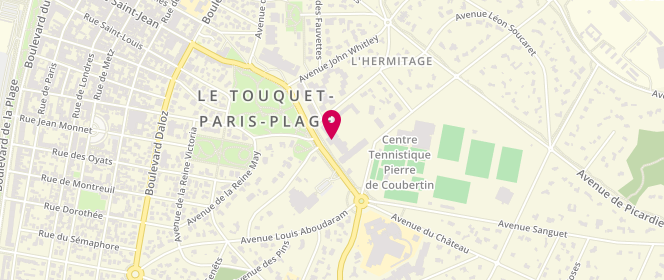 Plan de Luma, 6 place de l'Hermitage, 62520 Le Touquet-Paris-Plage