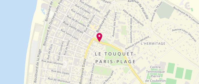 Plan de Jacadi, 26 Avenue Saint Jean, 62520 Le Touquet-Paris-Plage