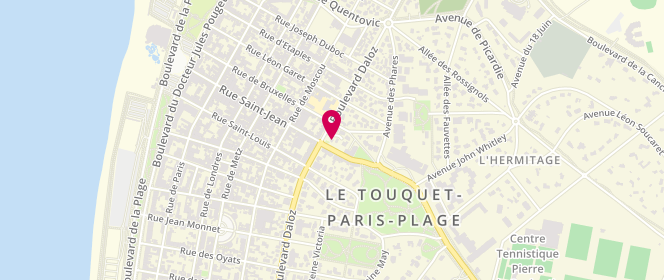 Plan de Maje, 29 Boulevard Daloz, 62520 Le Touquet-Paris-Plage