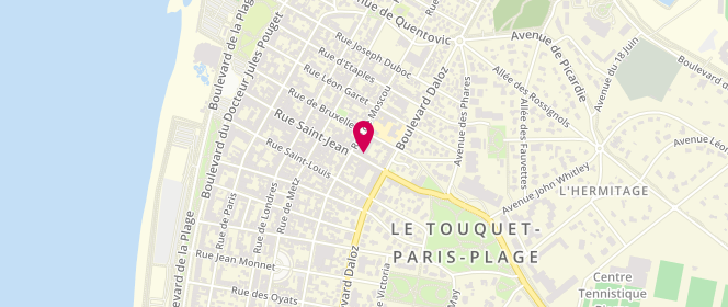Plan de Berenice, 77 Rue Saint-Jean, 62520 Le Touquet-Paris-Plage