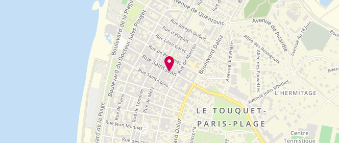Plan de Ikks Women, 56 Rue Saint-Jean, 62520 Le Touquet-Paris-Plage