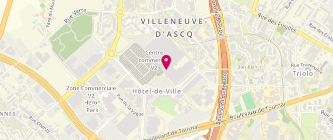 Plan de Du Pareil au même, C.C Régional Villeneuve 2, 59650 Villeneuve-d'Ascq