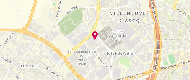 Plan de Kiabi, 141 Boulevard de Valmy, 59650 Villeneuve-d'Ascq
