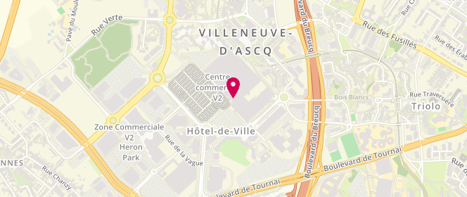Plan de Camaieu, Centre Commercial Auchan
Quartier de l'Hôtel de Ville, 59650 Villeneuve-d'Ascq