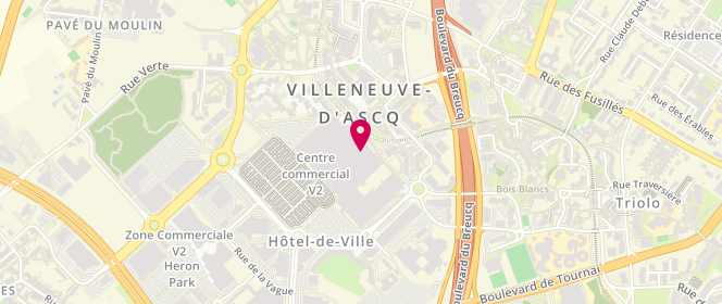 Plan de Stradivarius, Boulevard de Valmy, 59650 Villeneuve-d'Ascq
