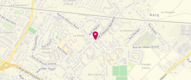 Plan de By Caro, 90 Rue Gaston Baratte, 59493 Villeneuve-d'Ascq