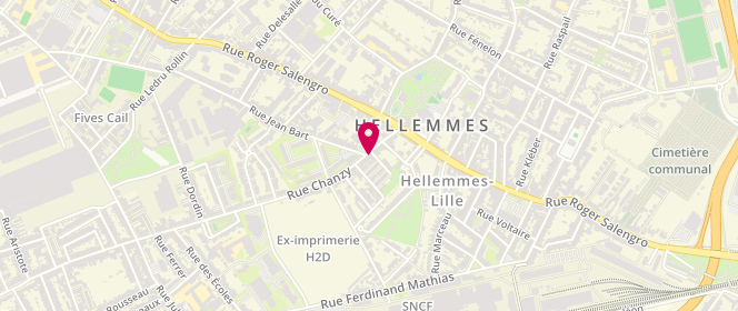 Plan de Stellaclea, 41 Rue Chanzy, 59260 Lille