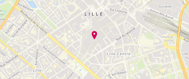 Plan de Jules Lille-Rue de Béthune, 37 -39 Rue de Béthune, 59800 Lille