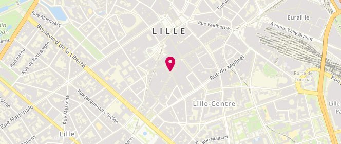 Plan de Bizzbee, 32 Rue de Béthune, 59800 Lille