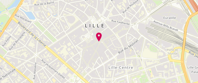 Plan de Vans, 29 Rue de la Vieille Comédie, 59000 Lille