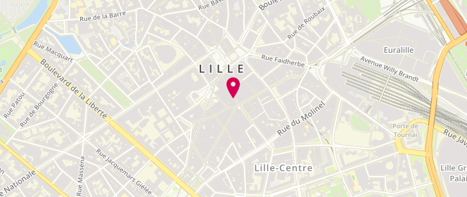 Plan de Pimkie, 34 Rue Neuve, 59000 Lille