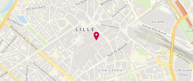 Plan de Le Buzz, 20 Rue du Sec Arembault, 59000 Lille