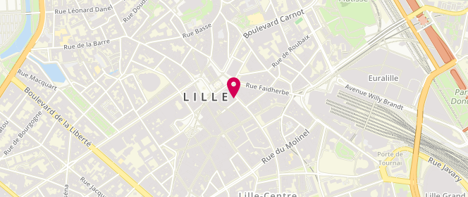Plan de Du Pareil au Même, 30-32 Rue Pierre Mauroy, 59000 Lille