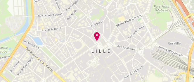 Plan de Caroll, 64/66 place du Général de Gaulle, 59000 Lille