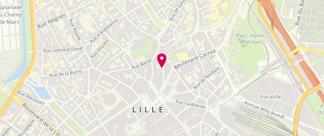 Plan de Jott, 29 Rue de la Clef, 59000 Lille