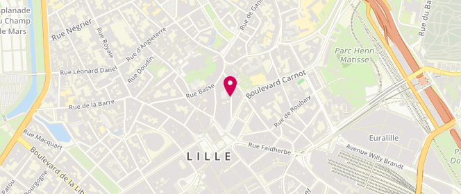 Plan de Ashton, 27 Rue de la Clef, 59800 Lille