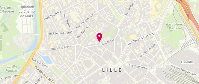 Plan de Eres, 5 Rue Bartholomé Masurel, 59800 Lille