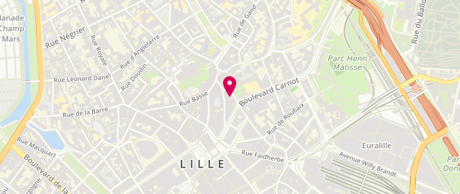 Plan de Violette, 59 Rue des Arts, 59000 Lille