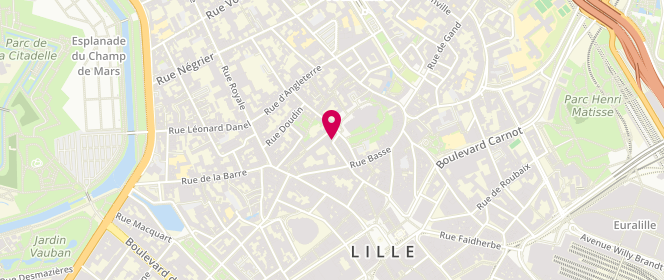 Plan de Cotélac, 21 Rue Bartholomé Masurel, 59000 Lille