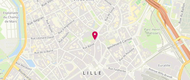 Plan de Zadig et Voltaire, 13 Rue des Chats Bossus, 59800 Lille