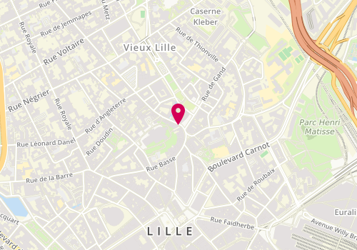 Plan de Bleuforêt, 3 Rue Monnaie, 59800 Lille