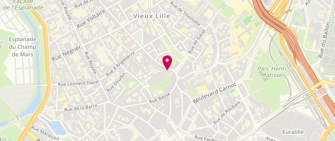 Plan de VANCO, 15 Rue de la Monnaie, 59800 Lille