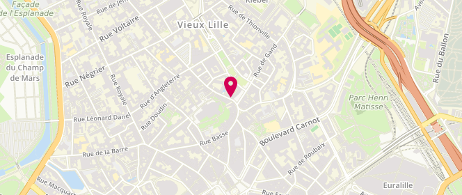 Plan de Ba&sh - Lille - Outlet, 4 Rue de la Monnaie, 59800 Lille