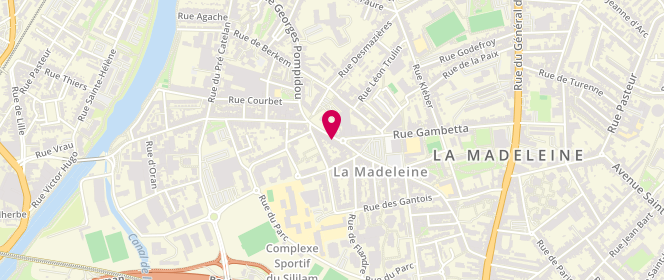 Plan de Debout les Filles, 151 Rue du Général de Gaulle, 59110 La Madeleine