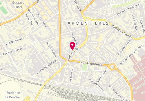 Plan de Zeeman Armentières, 64 Rue de Lille, 59280 Armentières