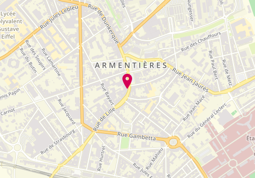 Plan de Promod, 6 Rue Lille, 59280 Armentières