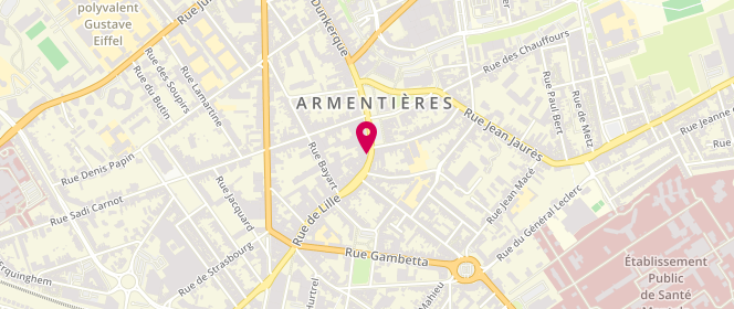 Plan de Promod, 6 Rue de Lille, 59280 Armentières