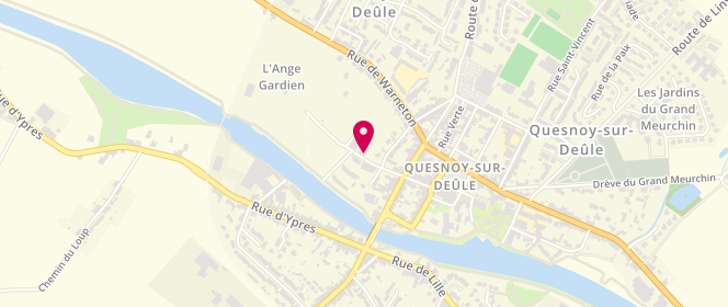 Plan de Nouvelle Vie, 2A rue de l'Ange Gardien, 59890 Quesnoy-sur-Deûle