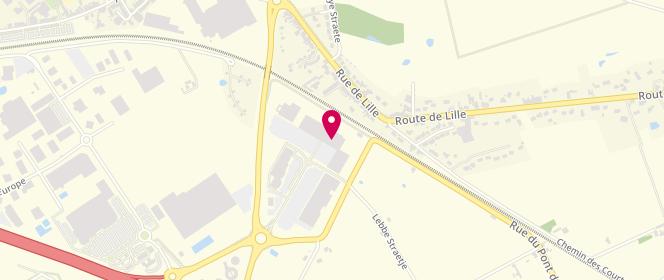 Plan de Pimkie, Route de Steenwerck, 59270 Bailleul