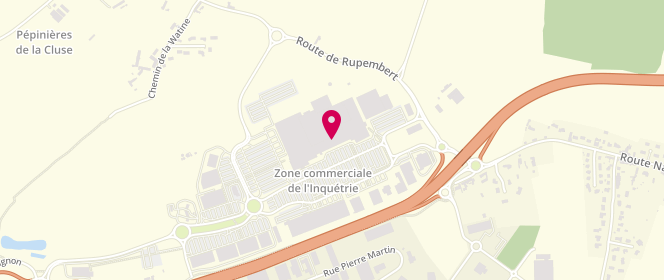 Plan de Promod, Centre Commercial Auchan, 62280 Saint-Martin-Boulogne