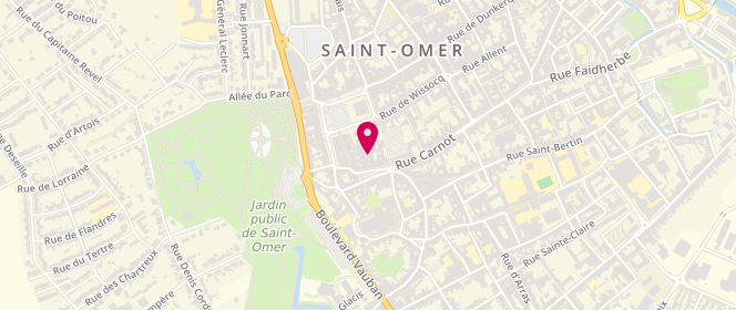 Plan de Essentiel, 38 Rue Clouteries, 62500 Saint-Omer
