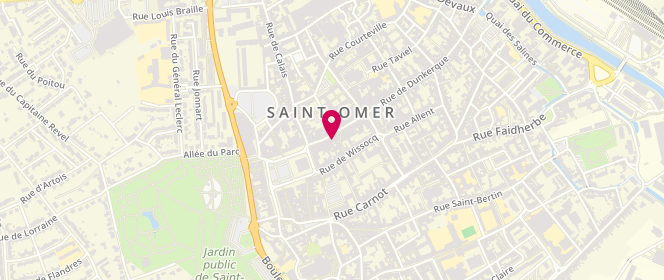 Plan de Hunkemöller Saint Omer, 27 Rue de Dunkerque, 62500 Saint-Omer