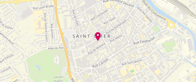 Plan de Paprika, 51 Rue de Dunkerque, 62500 Saint-Omer