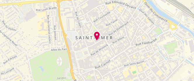 Plan de Danie Hoo, 42 Rue de Dunkerque, 62500 Saint-Omer