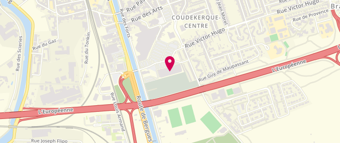 Plan de GEMO, Rue Eugène Potier
Rue Pottier, 59210 Coudekerque-Branche