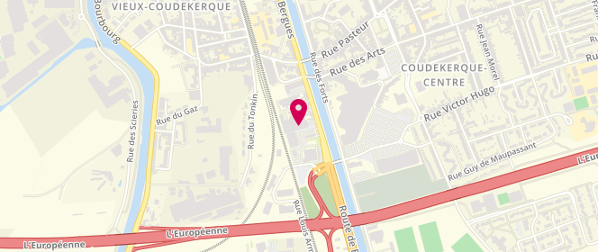 Plan de Mado et Les Autres, 42 Route de Bergues, 59210 Coudekerque-Branche