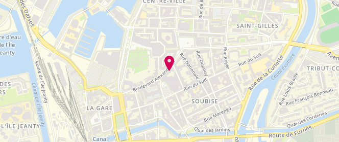 Plan de Le Dressing de Sandrine, 23 Boulevard Alexandre Iii, 59140 Dunkerque