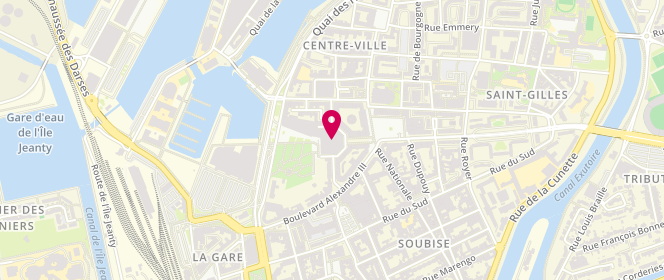 Plan de Armand Thiery, Centre Commerc Marine Lotissement 41
Place Emile Bollaert, 59140 Dunkerque
